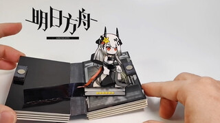 [DIY] Making A 3D Cardboard Sculpture Of Mudrock In Arknights