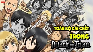 Toàn Bộ Cái Chết Của Loài Người Trong Attack On Titan