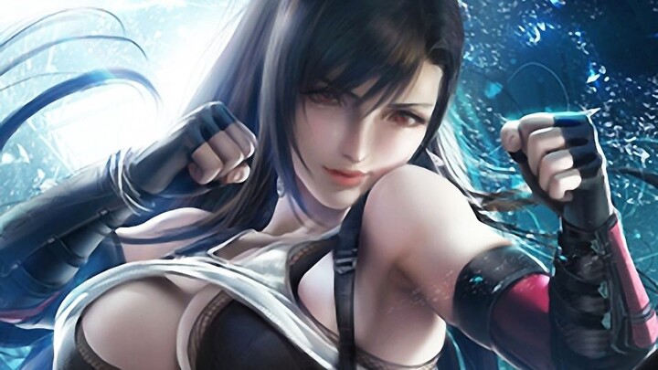 Final Fantasy VII Remake: When This Beautiful "Flying Bugs" Met Our Goddess Tifa