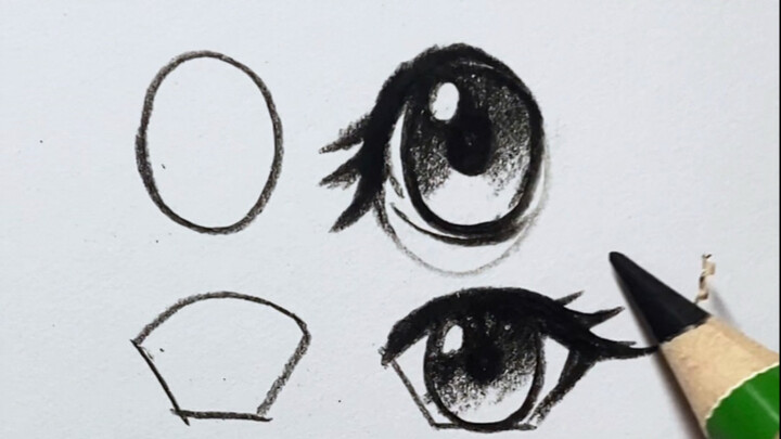 สอนวาดดวงตา 3 แบบภายใน 1 นาที