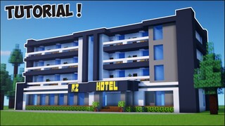 Cara Membuat Hotel Mewah & Modern di Minecraft ! || Minecraft Modern Pt.33