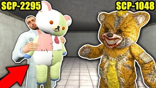 THÍ NGHIỆM GẤU SCP-2295 ĐÁNG YÊU VỚI SCP-1048 GẤU QUỶ 🐻🔪 - GMOD HÀI HƯỚC