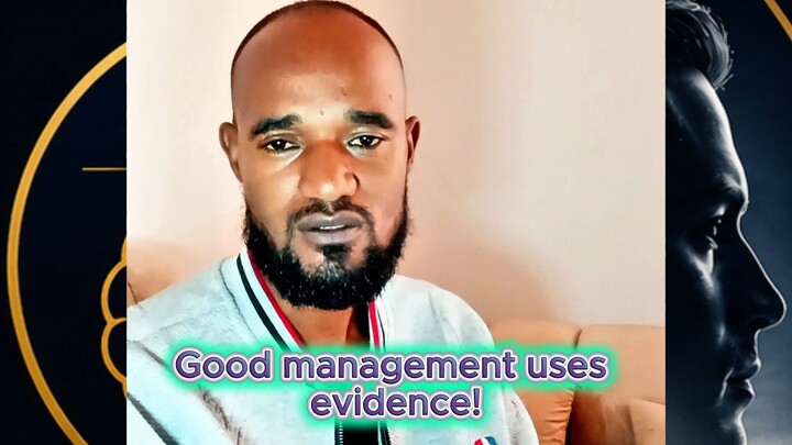 Good Management Uses Evidence