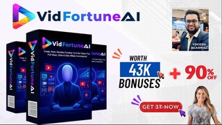 Vid Fortune AI Review: Make Profitable Faceless YouTube Videos with AI