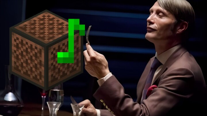 Hannibal’s little tune, but it’s Redstone Music by the MC.
