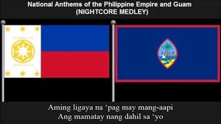 National Anthems of the Philippine Empire and Guam (Nightcore Medley)