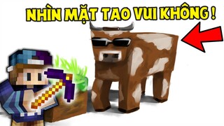 THỬ THÁCH SINH TỒN TRÊN SKYBLOCK CÙNG VỚI MỘT CON BÒ TRONG MINECRAFT !! Grassminevn.com