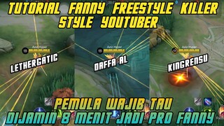 TUTORIAL STRAIGHT CABLE FANNY TERBARU 2023 | FREESTYLE KILL STYLE YOUTUBER !!!