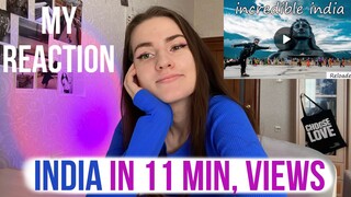 India in 11 min | beautiful views | my reaction