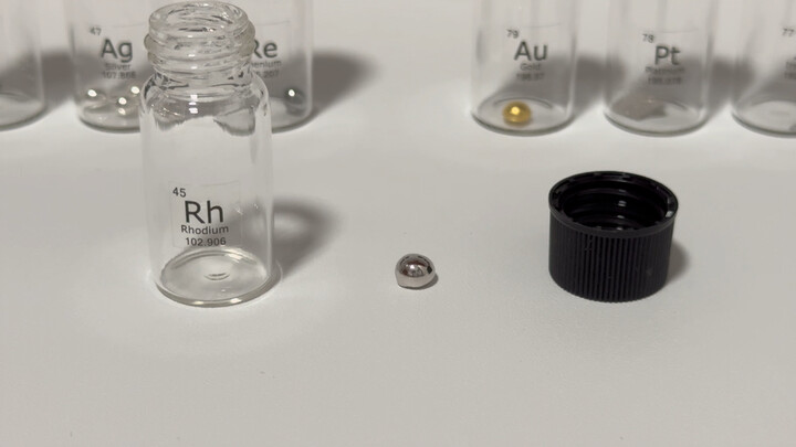 1g Rhodium Beads | Element Collection