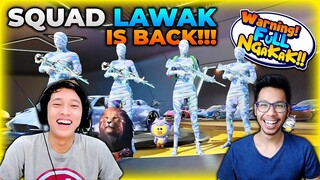 AKHIRNYA SQUAD LAWAK KEMBALI ?! LANGSUNG PADA PAMER SKIN SULTAN !! - PUBG MOBILE