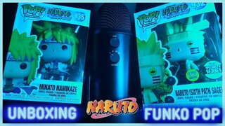 Unboxing Naruto Funko Pop (Naruto & Minato) ASMR