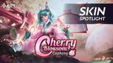Capheny Cherry Blossoms Skin Spotlight - Garena AOV (Arena of Valor)