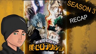 My Hero Academia: Season 3 (Full Recap)