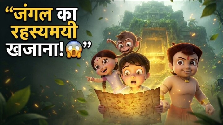 🏰 रहस्यमयी जंगल का खजाना 😱 | Raju & Friends Adventure | Hindi Cartoon Story | Full Episode