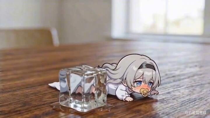 The Little Firefly Tries to Take on an Ice Block Alone (Continued)