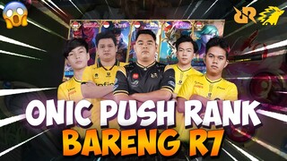 ONIC NGEPUSH RANK BARENG SAMA SEPUH EXP LANE ?