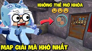 MAP GIẢI MÃ KHÓ NHẤT BẠN SẼ MẤT CẢ NGÀY NẾU KHÔNG DÙNG GỢI Ý GIỐNG MEOWPEO TRONG MINI WORLD