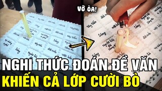 Cô giáo dạy Văn thực hiện nghi thức 'ĐOÁN ĐỀ VĂN' cực uy tín, cái kết khiến cả lớp CƯỜI BÒ | TÁM TV