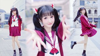 [Tari] Lolita Bergaun Merah - Sana 