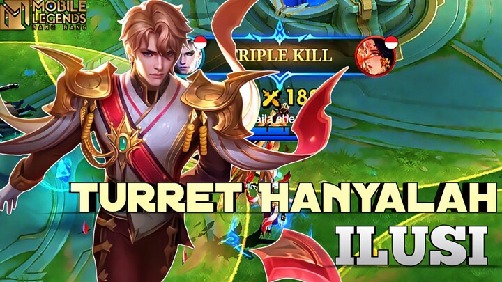 Sampai Di Masukin Gitu Ke Turret Lawan😱🥶AAMON Bayangan Mematikan !!