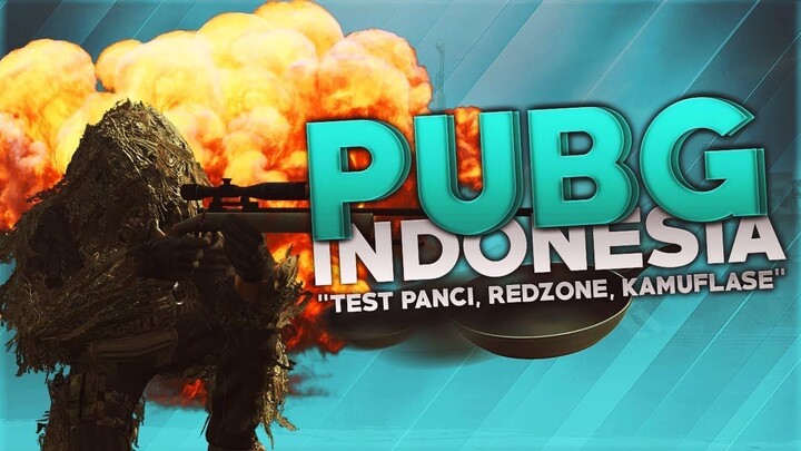 Funny PUBG Indonesia Gameplay Milyhya - Pan Test, Redzone, Camouflage