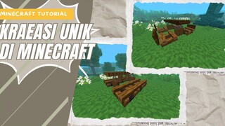 TERLALU AESTHETIC!! INI LAH MEJA KEREN YG BISA KALIAN BUAT DI MINECRAFT - MINECRAFT TUTORIAL