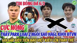 CỰC NÓNG: THẦY PARK LOẠI 2 NGÔI SAO HAGL KHỎI ĐTVN, GỌI GẤP SIÊU TIỀN ĐẠO VIỆT KIỀU LÊN THAY THẾ