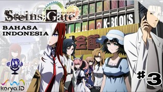 [ID DUB] TEORI MESIN WAKTU!? - STEINS; GATE BAHASA INDONESIA