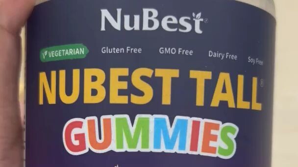 NuBest Tall Gummies — Sugar-Free Growth Support for Kids & Teens