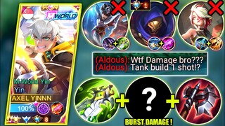 YIN VS (500STACKS) ALDOUS & BUFFED BADANG IN SIDELANE | YIN BEST BUILD & EMBLEM 2023 | MOBILE LEGEND