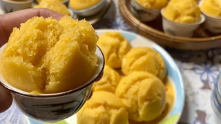 ขนมตาล ขนมไทย ขนมโบราณ แต่สูตรไม่โบราณ ทำง่าย ไม่ต้องหมักแป้ง ก็หอมนุ่ม