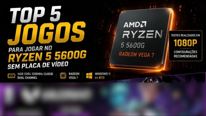 TOP 5 jogos 5600g