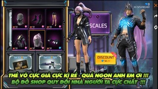 Free Fire| Thẻ vô cực giá cực rẻ với sự kiện mới và bộ đồ shop quy đổi nhà người ta cực đẹp !!!