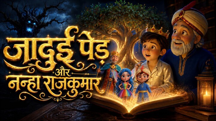 The Little Prince and the Magical Tree 🌳👑 | Hindi Animated Story | Alfy Tales