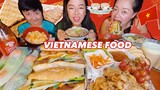 VIETNAMESE FOOD MUKBANG | BANH MI, PHO, VIETNAMESE ICED COFFEE | GIVEAWAY WINNERS!