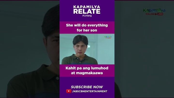 She will do everything for her son. Kahit pa ang lumuhod at magmakaawa! | Kapamilya Shorts
