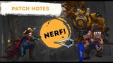 NERFED CHAMPIONS! - WILD RIFT PATCH NOTES 1.0A