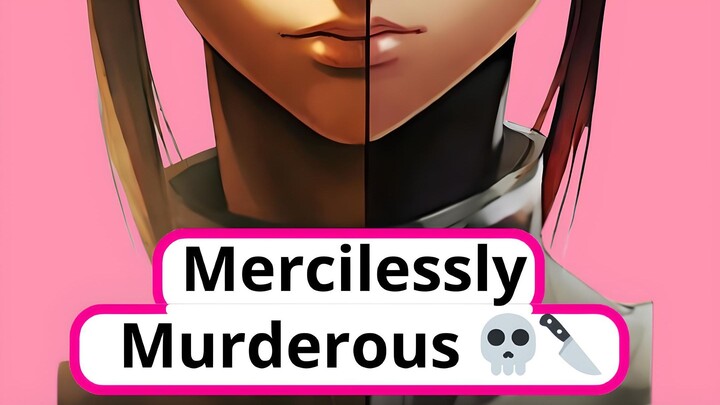 Mercilessly murderous 💀🔪 | #anime #shorts #viral