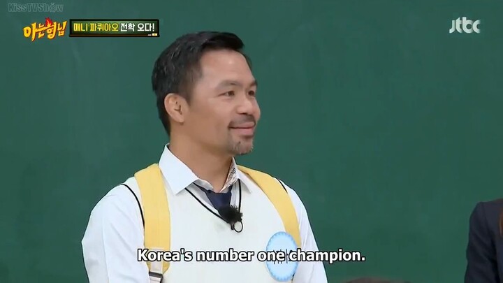 KNOWING BROS EPISODE 355 MANNY PACQUIAO WITH ENGLISH SUBTITLES