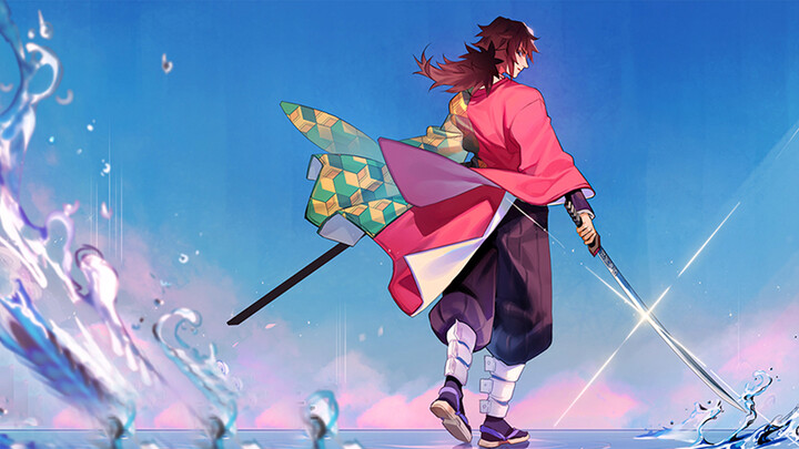 [Ilustrasi Digital] Demon Slayer - Giyuu