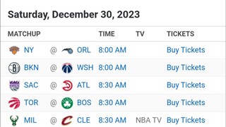 NBA Picks l December 30, 2023 l Philippine Time | Pinoy Silent Picks