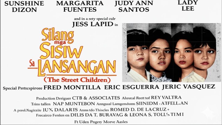 SILANG MGA SISIW NG LANSANGAN 1988 // SUNSHINE DIZON