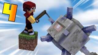 Minecraft Survival One Block #4 - Gw Mancing Elder Guardian!