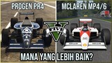 Membandingkan Mobil F1 GTA vs Mobil F1 Asli (Progen PR4 vs McLaren MP4/6 vs HAAS VF-19)