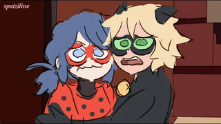 Adrien และ Marinette เป็นพ่อแม่ การ์ตูน Ladybug มหัศจรรย์