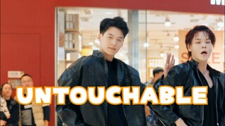 超帅男版直拍李彩领位ITZY《UNTOUCHABLE》路演翻跳