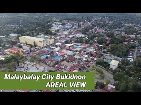 Malaybalay City AREAL VIEW with Short Info