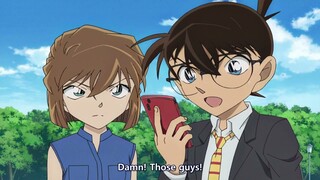 (Conan x Haibara) They talk about the Black Organization - Detective Conan - Conan Silver Bullet