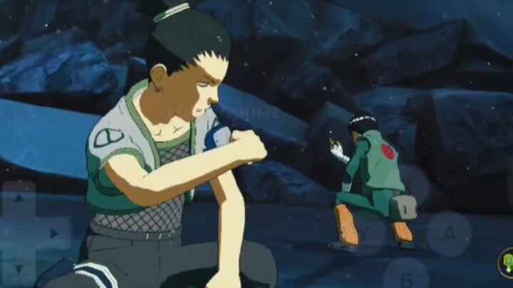 Kocak banget, Shikamaru kecil ngendaliin Rock Lee 🤣